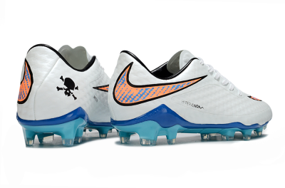 Men's Nike Hypervenom Phantom Rgn SE FG Firm Ground Low-Tops Football Boots - White/Black/Jade