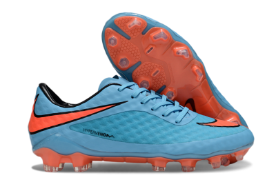 Men's Nike Hypervenom Phantom Rgn SE FG Firm Ground Low-Tops Football Boots - Blue/Black/Red