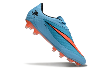 Men's Nike Hypervenom Phantom Rgn SE FG Firm Ground Low-Tops Football Boots - Blue/Black/Red