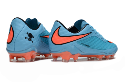 Men's Nike Hypervenom Phantom Rgn SE FG Firm Ground Low-Tops Football Boots - Blue/Black/Red