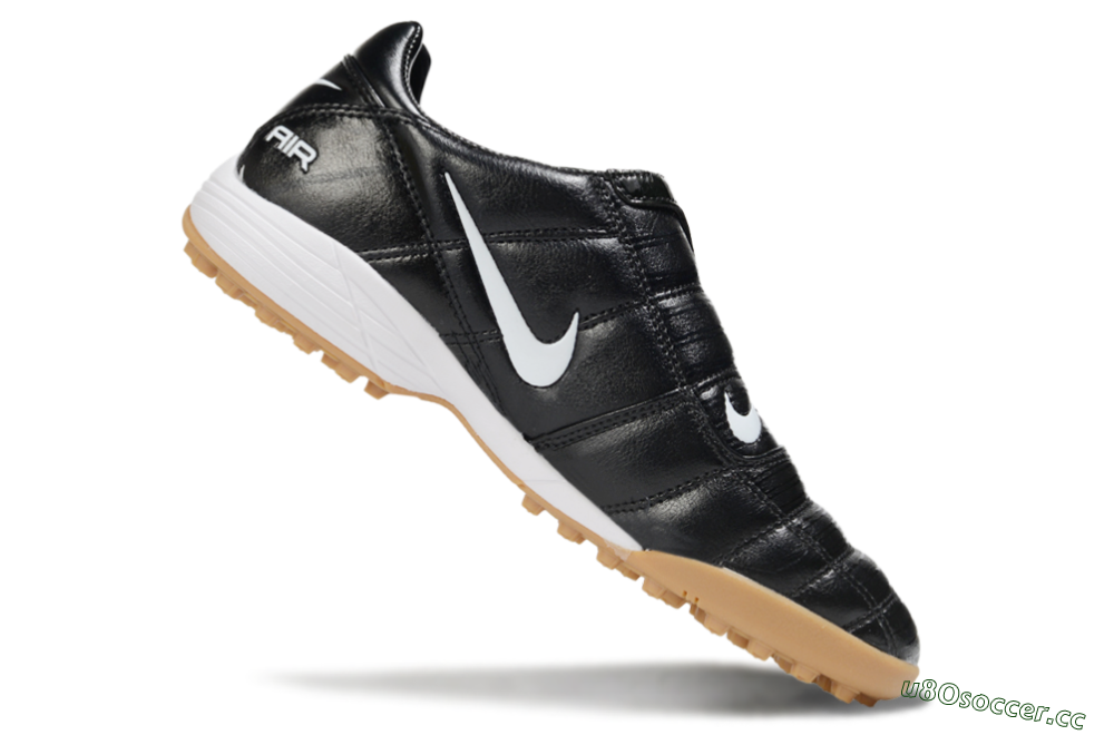 Men's Nike Air Zoom Total 90 III TF Artificial Turf Low-Tops Football Shoes - Black/White 4