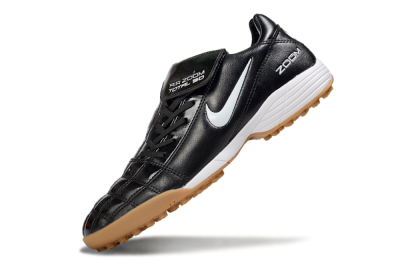 Men's Nike Air Zoom Total 90 III TF Artificial Turf Low-Tops Football Shoes - Black/White