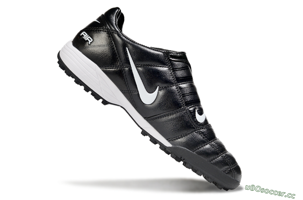 Men's Nike Air Zoom Total 90 III TF Artificial Turf Low-Tops Football Shoes - Black/White 4