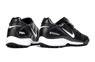 Men's Nike Air Zoom Total 90 III TF Artificial Turf Low-Tops Football Shoes - Black/White