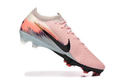 Unisex Nike Air Zoom Mercurial Vapor 16 Elite FG Firm Ground Low-Tops Football Boots - Pink/Black/Jade