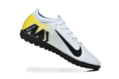 Men's Nike Air Zoom Mercurial Vapor 16 Elite TF Artificial Turf Low-Tops Football Shoes - White/Black/Yellow