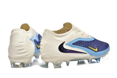 Men's Nike Phantom 6 Elite Low FG Firm Ground Low-Tops Football Boots - Blue/White/Black