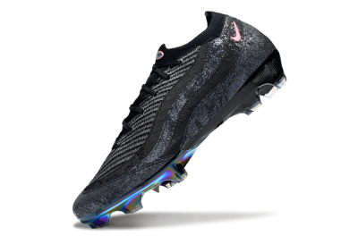 Unisex Nike Air Zoom Mercurial Vapor 16 Elite FG Firm Ground Low-Tops Football Boots - Black/White/Pink
