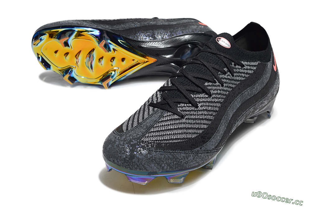 Unisex Nike Air Zoom Mercurial Vapor 16 Elite FG Firm Ground Low-Tops Football Boots - Black/White/Pink 3