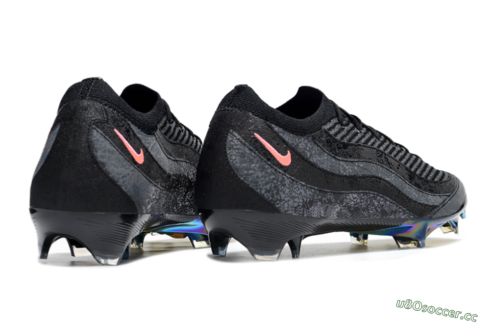 Unisex Nike Air Zoom Mercurial Vapor 16 Elite FG Firm Ground Low-Tops Football Boots - Black/White/Pink 6