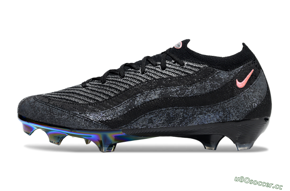Unisex Nike Air Zoom Mercurial Vapor 16 Elite FG Firm Ground Low-Tops Football Boots - Black/White/Pink 0