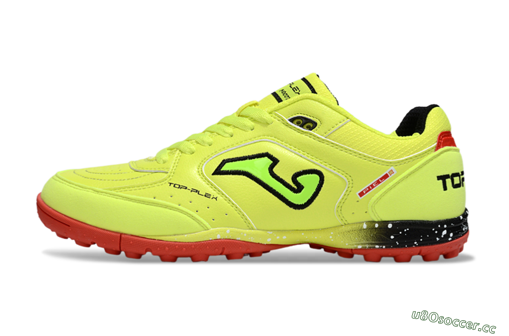 Men's Joma Top Flex TF Artificial Turf Low-Tops Football Shoes - Yellow/Black/Red 0