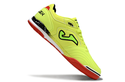 Men's Joma Top Flex IC Indoor & Futsal Low-Tops Football Shoes - Yellow/Black/Red
