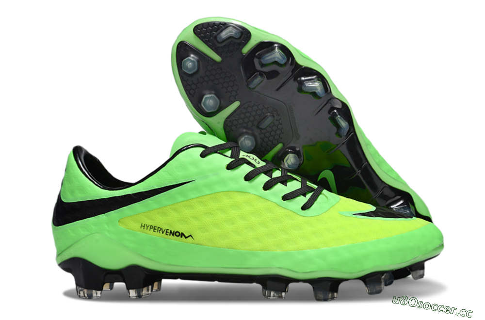 Men's Nike Hypervenom Phantom Rgn SE FG Firm Ground Low-Tops Football Boots - Yellow/Black 2