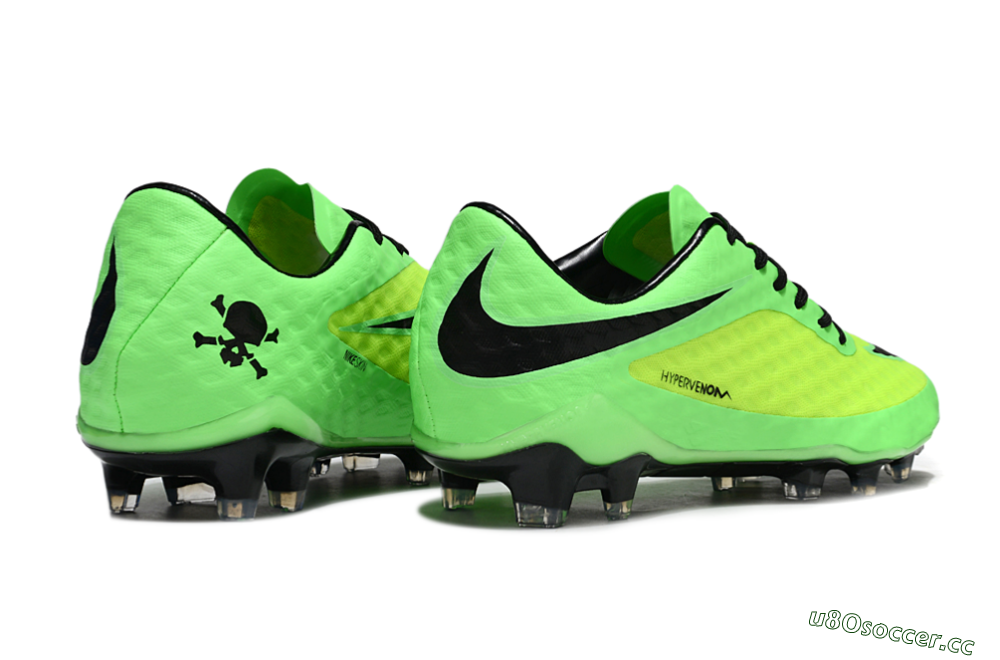 Men's Nike Hypervenom Phantom Rgn SE FG Firm Ground Low-Tops Football Boots - Yellow/Black 6