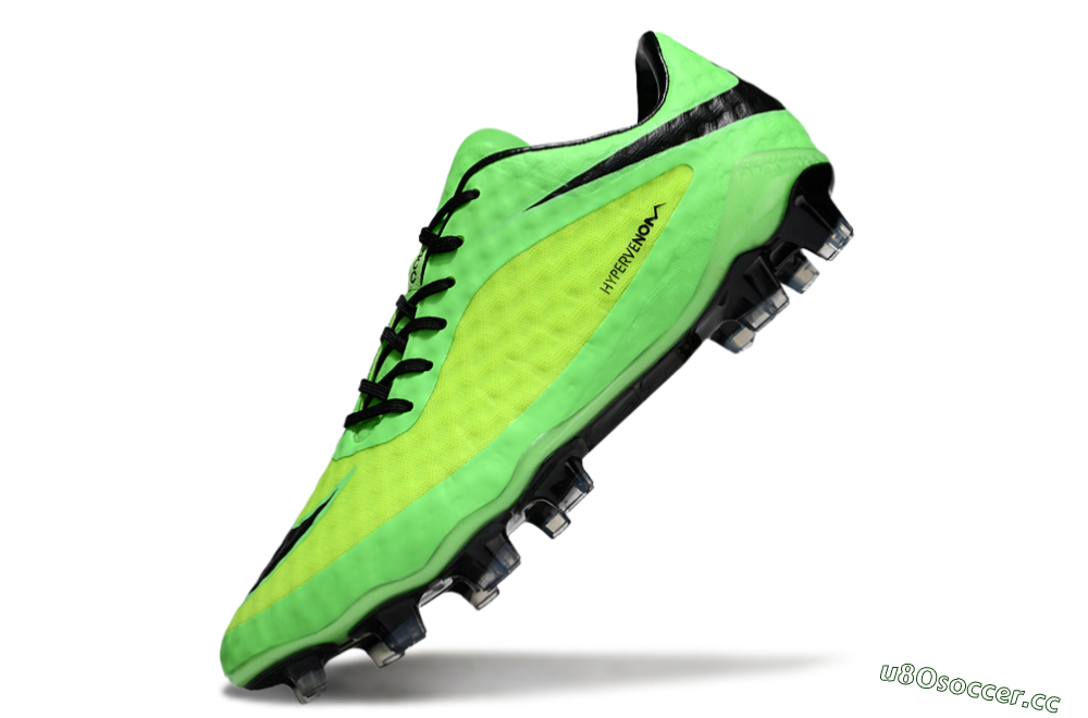 Men's Nike Hypervenom Phantom Rgn SE FG Firm Ground Low-Tops Football Boots - Yellow/Black 5