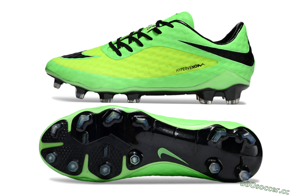Men's Nike Hypervenom Phantom Rgn SE FG Firm Ground Low-Tops Football Boots - Yellow/Black 1