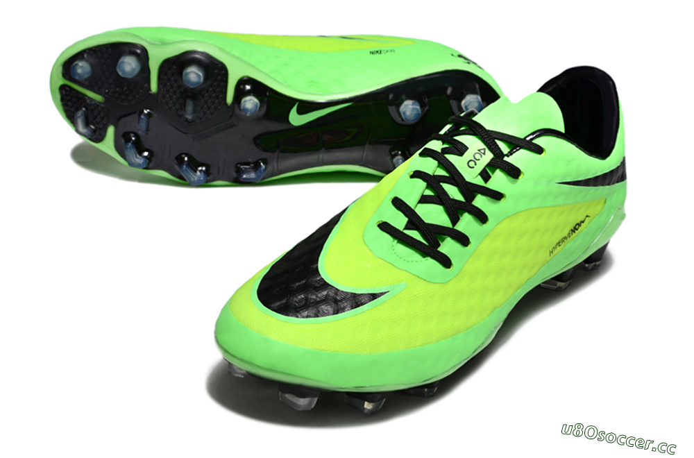 Men's Nike Hypervenom Phantom Rgn SE FG Firm Ground Low-Tops Football Boots - Yellow/Black 3
