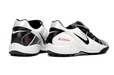 Men's Nike Air Zoom Total 90 III TF Artificial Turf Low-Tops Football Shoes - White/Black/Red