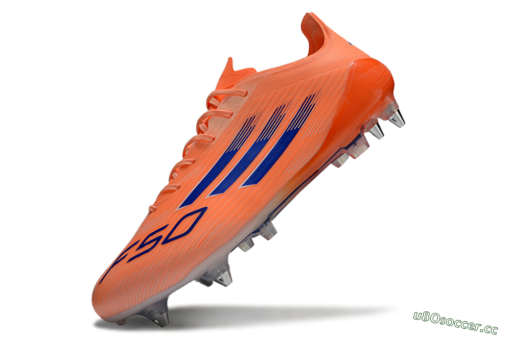 Men's Adidas F50 Elite SG Soft Ground Low-Tops Football Boots - Red/Blue/White 5