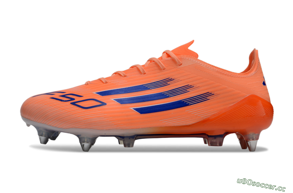 Men's Adidas F50 Elite SG Soft Ground Low-Tops Football Boots - Red/Blue/White 0