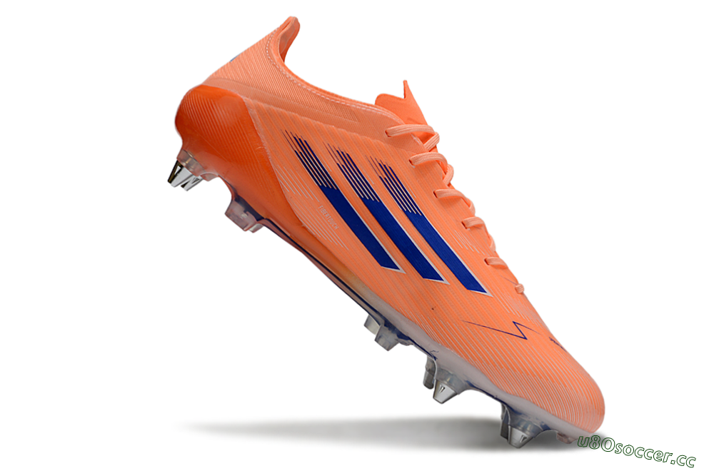 Men's Adidas F50 Elite SG Soft Ground Low-Tops Football Boots - Red/Blue/White 4