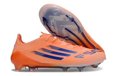 Unisex Adidas F50 Elite FG Firm Ground Low-Tops Football Boots - Red/Blue/White