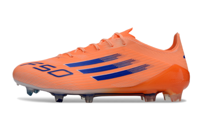Unisex Adidas F50 Elite FG Firm Ground Low-Tops Football Boots - Red/Blue/White