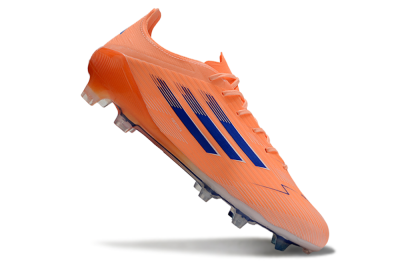Unisex Adidas F50 Elite FG Firm Ground Low-Tops Football Boots - Red/Blue/White