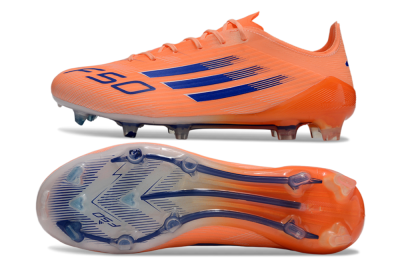 Unisex Adidas F50 Elite FG Firm Ground Low-Tops Football Boots - Red/Blue/White