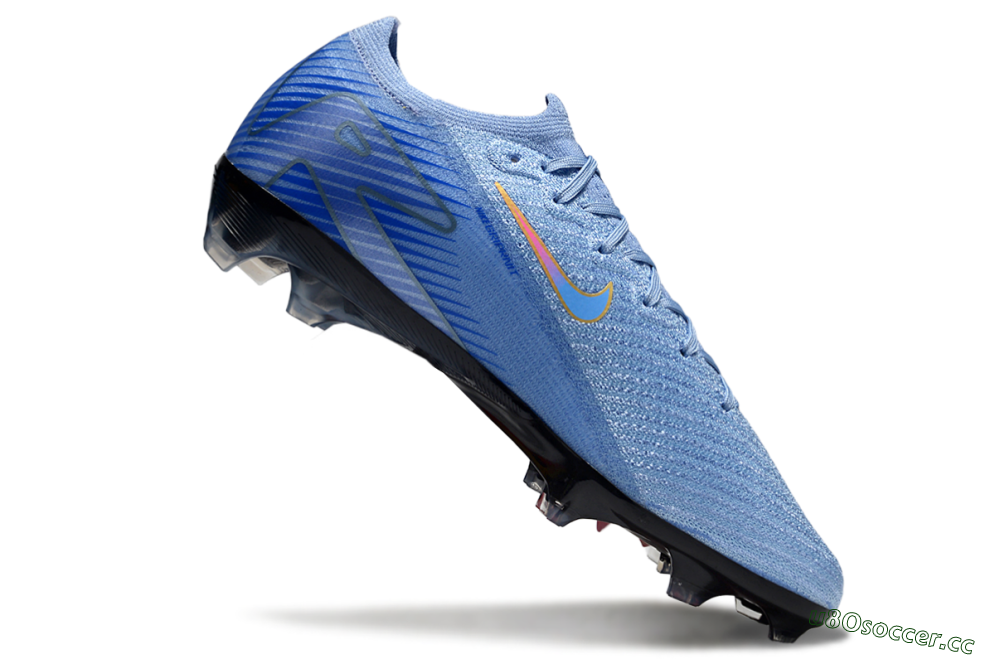 Unisex Nike Air Zoom Mercurial Vapor 16 Elite FG Firm Ground Low-Tops Football Boots - Blue/Pink/Gold 4