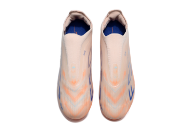 Unisex Adidas F50+ Lightstrike Pro Laceless FG Firm Ground Low-Tops Football Boots - Red/Blue/White