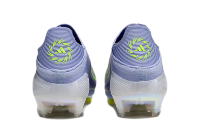 Unisex Adidas F50+ Lightstrike Pro Laceless FG Firm Ground Low-Tops Football Boots - Blue/Yellow/White