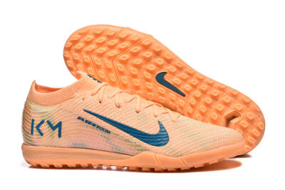 Men's Nike Air Zoom Mercurial Vapor 16 Elite TF Artificial Turf Low-Tops Football Shoes - Pink/Blue/Yellow