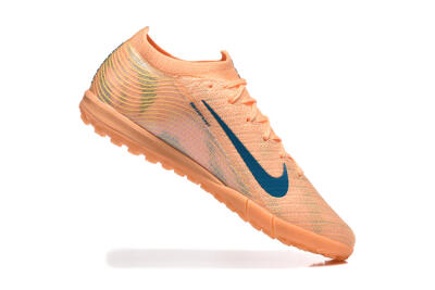 Men's Nike Air Zoom Mercurial Vapor 16 Elite TF Artificial Turf Low-Tops Football Shoes - Pink/Blue/Yellow
