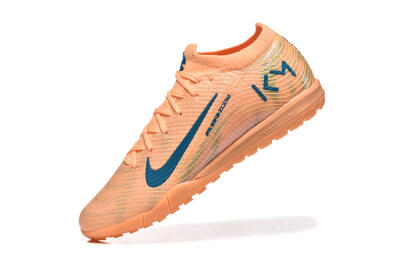 Men's Nike Air Zoom Mercurial Vapor 16 Elite TF Artificial Turf Low-Tops Football Shoes - Pink/Blue/Yellow
