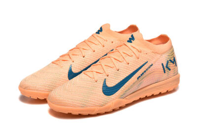 Men's Nike Air Zoom Mercurial Vapor 16 Elite TF Artificial Turf Low-Tops Football Shoes - Pink/Blue/Yellow