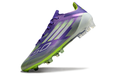 Unisex Adidas F50+ Elite FG Firm Ground Low-Tops Football Boots - Blue/Yellow/Silver