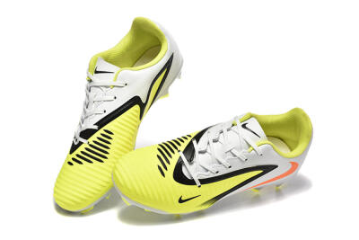 Men's Nike Phantom 6 Elite FG Firm Ground Low-Tops Football Boots - Yellow/Black/Red