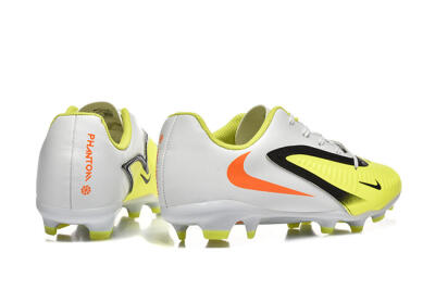 Men's Nike Phantom 6 Elite FG Firm Ground Low-Tops Football Boots - Yellow/Black/Red
