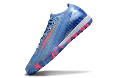 Unisex Nike Air Zoom Mercurial Vapor 16 Elite TF Artificial Turf Low-Tops Football Shoes - Blue/Pink/Gold