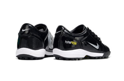Kids Nike Total 90 III TF Artificial Turf Low-Tops Football Shoes - Black/White/Yellow
