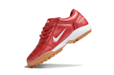 Kids Nike Total 90 III TF Artificial Turf Low-Tops Football Shoes - Red/White/Brown