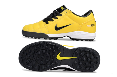 Kids Nike Total 90 III TF Artificial Turf Low-Tops Football Shoes - Yellow/Black/White