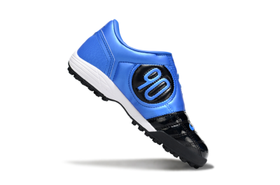 Kids Nike Total 90 III TF Artificial Turf Low-Tops Football Shoes - Black/Blue/White