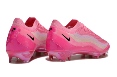 Unisex Nike Air Zoom Mercurial Vapor 16 Elite FG Firm Ground Low-Tops Football Boots - Pink/Beige/Black