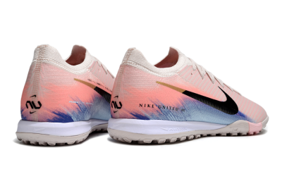 Unisex Nike Air Zoom Mercurial Vapor 16 Elite TF Artificial Turf Low-Tops Football Shoes - Pink/Black/Gold