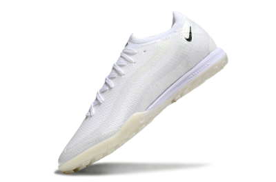 Unisex Nike Air Zoom Mercurial Vapor 16 Elite TF Artificial Turf Low-Tops Football Shoes - White/Beige/Black