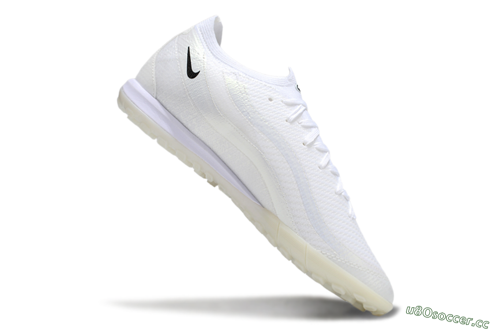 Unisex Nike Air Zoom Mercurial Vapor 16 Elite TF Artificial Turf Low-Tops Football Shoes - White/Beige/Black 3