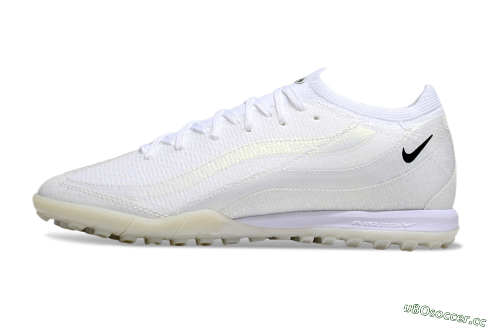 Unisex Nike Air Zoom Mercurial Vapor 16 Elite TF Artificial Turf Low-Tops Football Shoes - White/Beige/Black 0